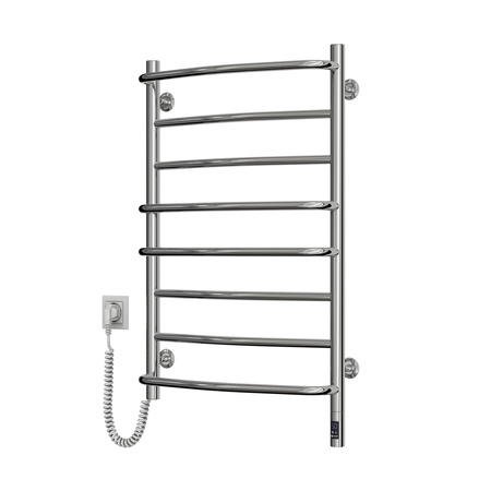 Elektryczny grzejnik łazienkowy NIERDZEWNY OMEGA Sensor 530х800 lewa