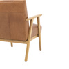 Blackhall Armchair Antique Brown Leather