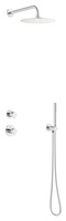 Silhouet DS1 Podtynkowy termostatyczny zestaw prysznicowy chrom