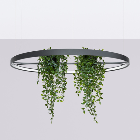 Żyrandol RIO BIO 110 czarny LED 3000K