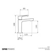 Bateria umywalkowa Jolie 82510822 - z wadami
