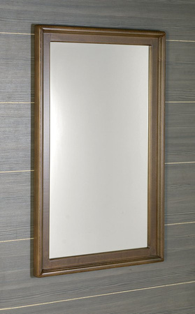 RETRO lustro w drewnianej ramie 70x115cm, buk