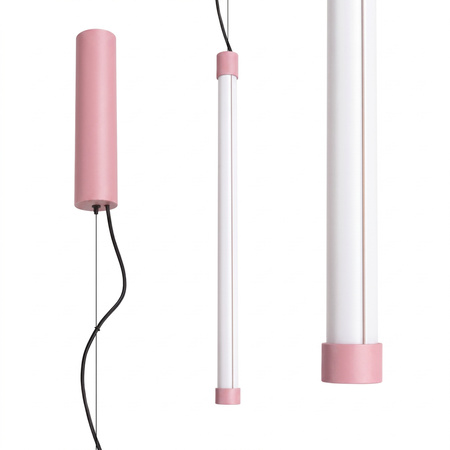 Lampa wisząca TRANG 50 różowa LED 3000K