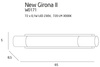 Girona New II kinkiet IP44