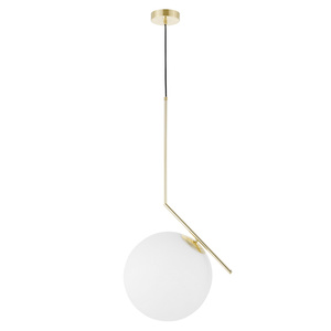 NOWOCZESNA LAMPA WISZĄCA KLASYCZNE ZŁOTO SORENTO D25