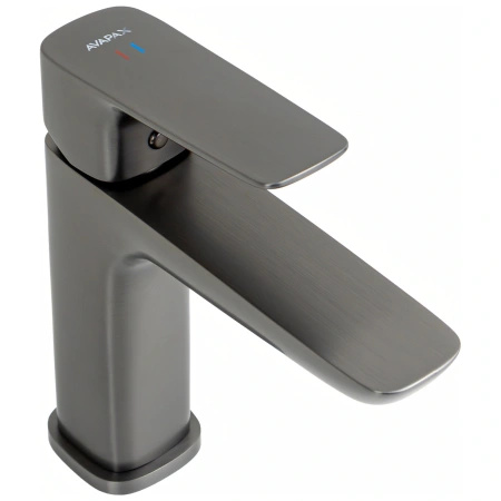 Bateria umywalkowa stojąca, gun metal