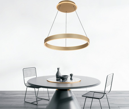 6072-204 Lampa wisząca MARLING złoty matowy