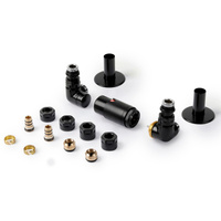 Zestaw zaworów Vision trójosiowy prawy Czarny Mat