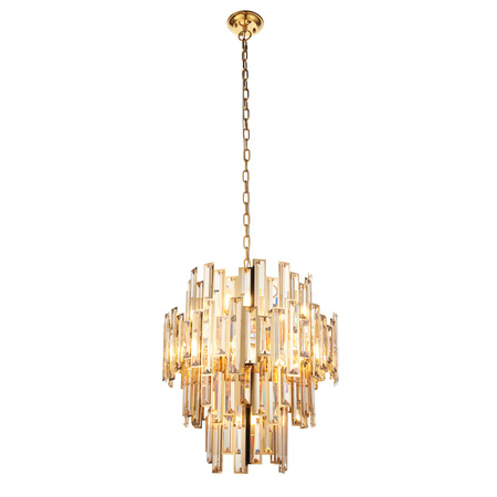 Viviana 12 Pendant Light Gold/Champagne Crystal