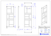 Instal Projekt Mondrian Electro Grzejnik elektryczny  60x170 cm czarny mat/black mat MONE-60/170C31+GH-06C2