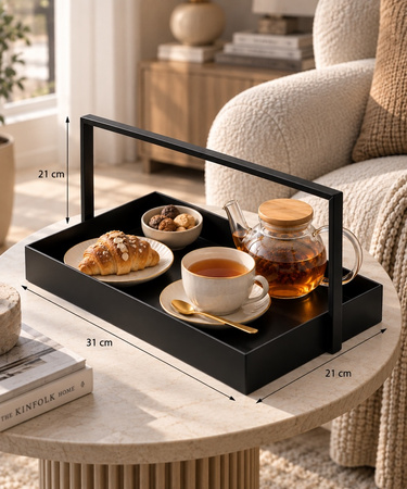 Taca dekoracyjna / koszyk SHP BASKET      czarny
