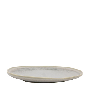 Pebble Glaze Side Plate Dove Grey (4pk)