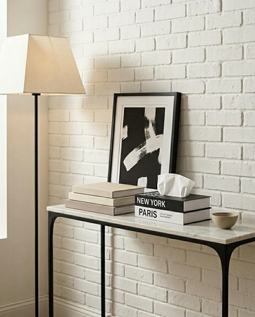 Pojemnik na chusteczki SHP BOOKER biały   / czarny