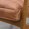 Fotel Datsun Vintage Brown Leather