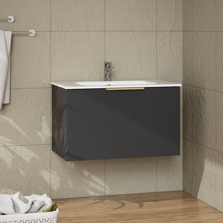 Szafka wisząca z umywalką Oregon 800