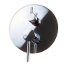 Bateria prysznicowo wannowa podtynkowa dwufunkcyjna, chrom
