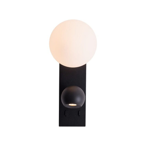 Maxlight W0351 Kinkiet Atom Czarny