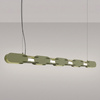 Lampa wisząca CHAIN 158 zielona oliwka LED 4000K