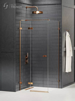 KABINA AVEXA COPPER PROSTOKĄTNA L 110x90x200 CZYSTE 6mm ACTIVE SHIELD