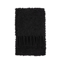 Bologna Throw Black 1300x1700mm