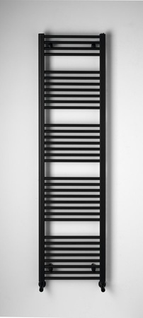 DIRECT grzejnik z bocznym przyłączem 450x1680mm, czarny mat