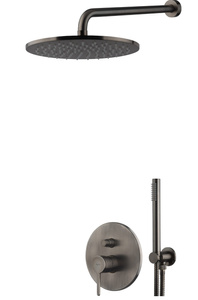 Zesta natryskowy podtynkowy L-200mm fi-25cm-Emmevi Rubinetterie/Filo