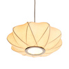 Lampa wisząca SILK X-shape biała 40 cm - nowoczesna i minimalistyczna