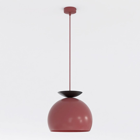 GEO 1 BURGUNDY BLACK