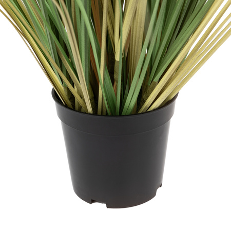 Potted Grass with Cattail Seed Heads 570mm