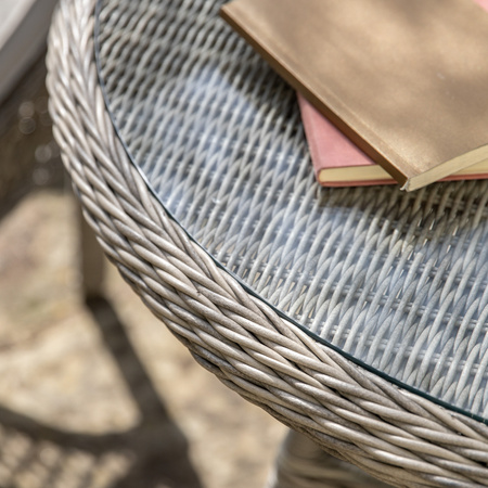 Menton 4 Seater Round Dining Set