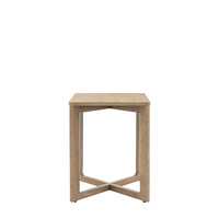 Panelled Side Table 450x450x550mm