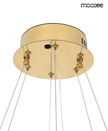 MOOSEE lampa wisząca SAVOY 100 złota