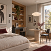 Lampa wisząca SILK FLAT biała 50 cm - nowoczesna i minimalistyczna