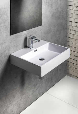 AQUATIC umywalka kompozytowa 60x46cm, biały