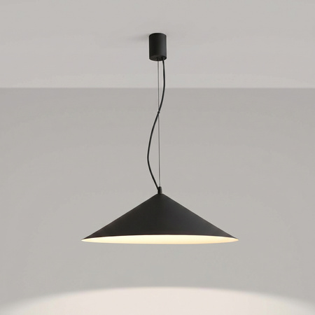 Lampa wisząca FINT czarna LED 4000K