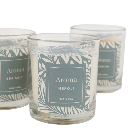 Coastal Retreat Candles Set of 3