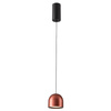 Lampa wisząca PETITE 10 cm - LED, czerwona kompaktowa