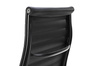 Fotel biurowy AERON PRESTIGE PLUS czarny - skóra naturalna, aluminium