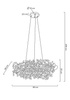 MOOSEE lampa wisząca MONETE 80 chrom