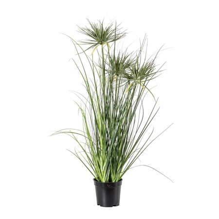 Potted Grass w/3 Flowers 300x300x740mm