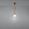Lampa wisząca DIEGO 1 pomarańczowy
