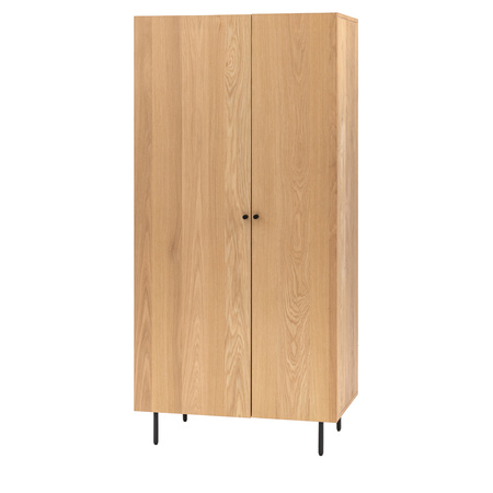 Ashdown 2 Door Wardrobe Natural 520x850x1780mm