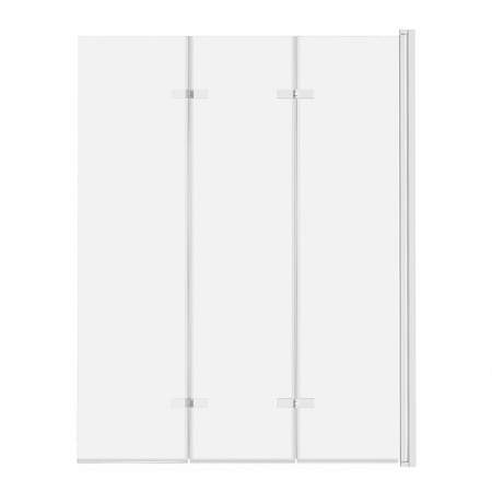 Parawan nawannowy 3-panelowy składany SAJNO 120 cm Biały