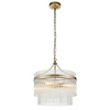 Marietta 3 Pendant Light Antique Brass
