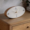 Greenwich Mantel Clock Oak Stripe 130x270x55mm