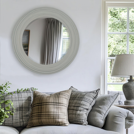 Cumbria Mirror Light Grey 600x30x600mm