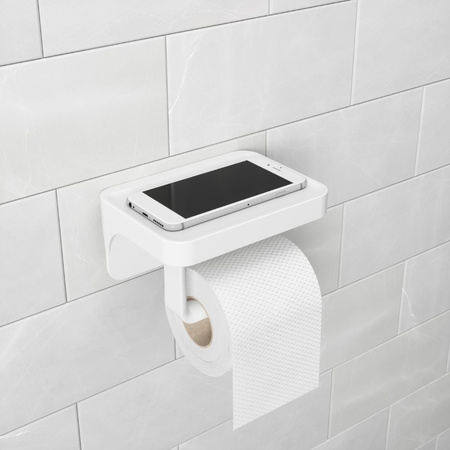 UMBRA uchwyt na papier toaletowy FLEX biały