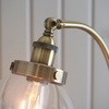 Hansen Floor Lamp Antique Brass