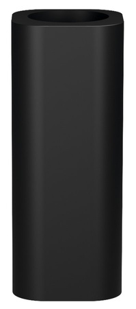 HAKO keramický podstavec ke stěně pro umyvadlo 554331, černá mat