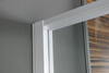 AMICO drzwi prysznicowe zawiasowe 1040-1220x1850mm, szkło czyste